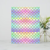 カラー数々のマーメイドはかりで測スクラップブック紙 (スタンド正面)