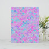 カラー数々のマーメイドはかりで測スクラップブック紙 (スタンド正面)