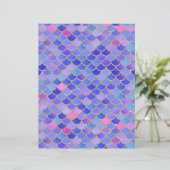 カラー数々のマーメイドはかりで測スクラップブック紙 (スタンド正面)