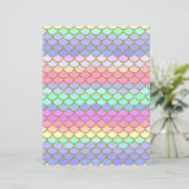 カラー数々のマーメイドはかりで測スクラップブック紙 (スタンド正面)