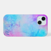 カラー数々のモノグラム電話ケース iPhone 15ケース (裏面横)
