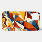 カラー数々の三角形のネット Case-Mate iPhoneケース (裏面 (横))