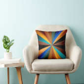 カラー数々の光線芸術デザイン クッション (椅子)