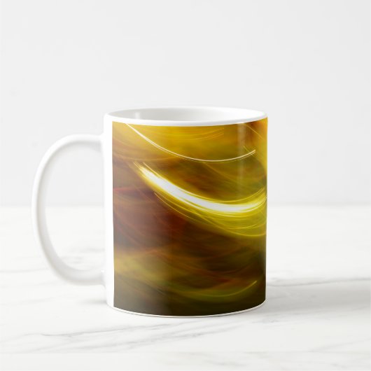 カラー数々の抽象芸術の背景、移動 コーヒーマグカップ (左)