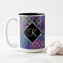 カラー数々の抽象芸術・デジタル・アートによるモノグラム