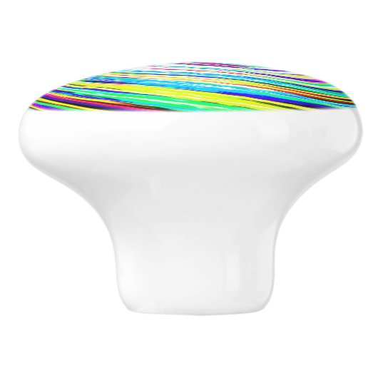 カラー数々の稲妻スパークスワールドノブ2 セラミックノブ (側面)