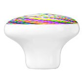 カラー数々の稲妻スパーク旋回ドアノブ セラミックノブ (側面)