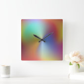 カラー数々の金属スタイルアクリル壁時計 スクエア壁時計 (ホーム)