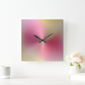 カラー数々の金属スタイルアクリル壁時計 スクエア壁時計 (ホーム)