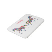 カラー数々の馬好きThunder_Cove  バスマット (アングル)