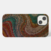 カラー旋回デジタル抽象芸術ケースメイトiPhoneケース iPhoneケース (裏面横)