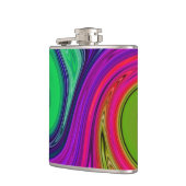 カラー旋回フラスコ フラスク (左)