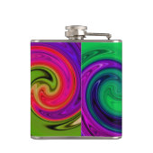 カラー旋回フラスコ フラスク (裏面)