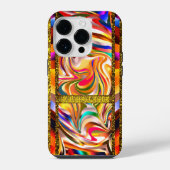 カラー旋回 iPhoneケース (裏面)