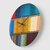 カラー時計 ラージ壁時計 (傾斜)