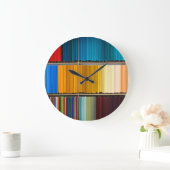 カラー時計 ラージ壁時計 (ホーム)