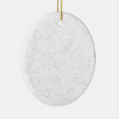 カラー最新カスタムのTextLogoセラミックオーナメント セラミックオーナメント (右)