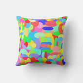 カラー枕の円 クッション (裏面)