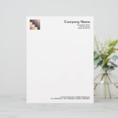 カラー正方形012 レターヘッド (スタンド正面)