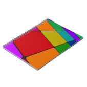 カラー正方形 ノートブック (左側)