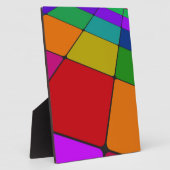 カラー正方形 フォトプラーク (側面)