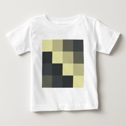 カラー正方形 ベビーTシャツ (正面)