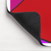 カラー正方形 マウスパッド (コーナー)