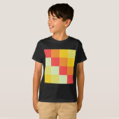 カラー正方形 Tシャツ (正面フル)