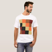 カラー正方形 Tシャツ (正面フル)