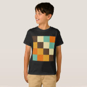 カラー正方形 Tシャツ (正面フル)