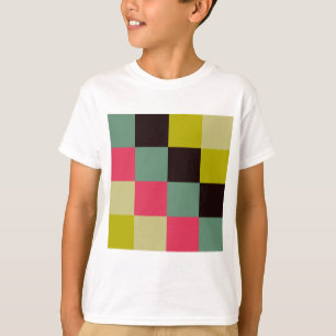 カラー正方形 Tシャツ