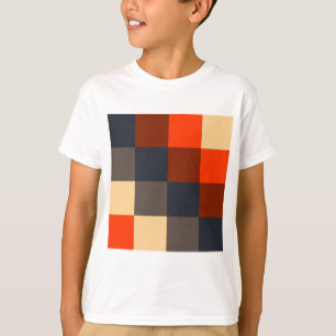 カラー正方形 Tシャツ