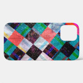 カラー水彩遡及背景（ジオメトリックo） Case-Mate iPhoneケース (裏面 (横))