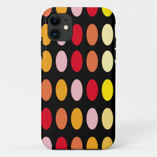 カラー水玉模様 Case-Mate iPhoneケース (裏面)