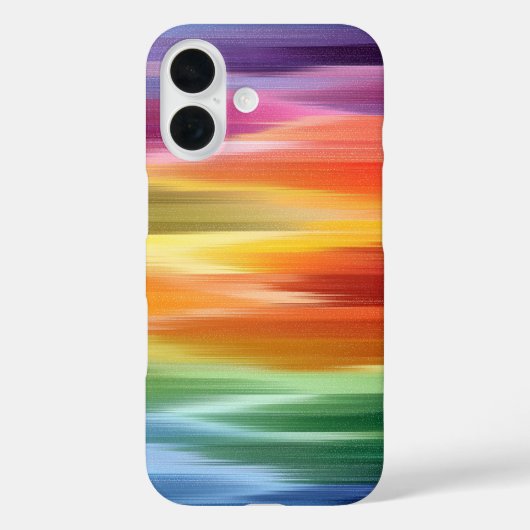 カラー波デザイン Case-Mate iPhoneケース (裏面)