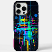 カラー波抽象芸術 Case-Mate iPhoneケース (裏面)