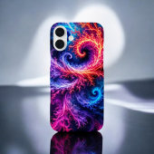 カラー波旋回 iPhoneケース