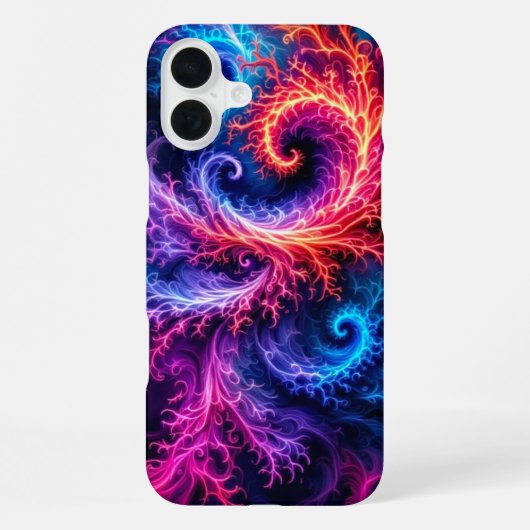 カラー波旋回 iPhoneケース (裏面)