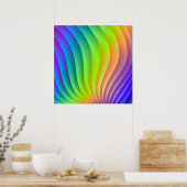 カラー波 ポスター (キッチン)