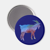 カラー洗浄ヤギ マグネット (正面/裏面)