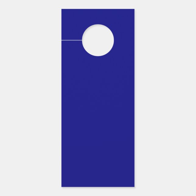 カラー海軍 ドアノブサイン (正面)