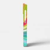 カラー渦巻きレインボツイスト Case-Mate iPhoneケース (裏面 / 左)