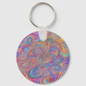 カラー渦巻き キーホルダー (裏面)