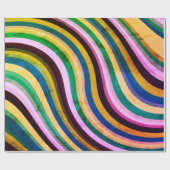 カラー渦巻包み紙 ラッピングペーパー (フラット)