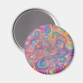 カラー渦磁石 マグネット (正面/裏面)