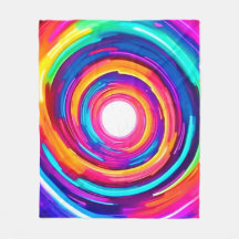 カラー渦：ダイナミックデザイン