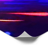 カラー渦:ダイナミックデザイン ポスター (角)