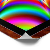 カラー火山の噴火 ポスター (角)