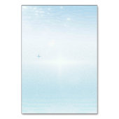 カラー無地のアメリカテーブル番号カード テーブルナンバー (裏面)