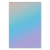 カラー無地のアメリカテーブル番号カード テーブルナンバー (裏面)